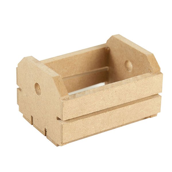 Caixotinho MDF 9,1x11,7x7,6 cm Natural - 1 Un
