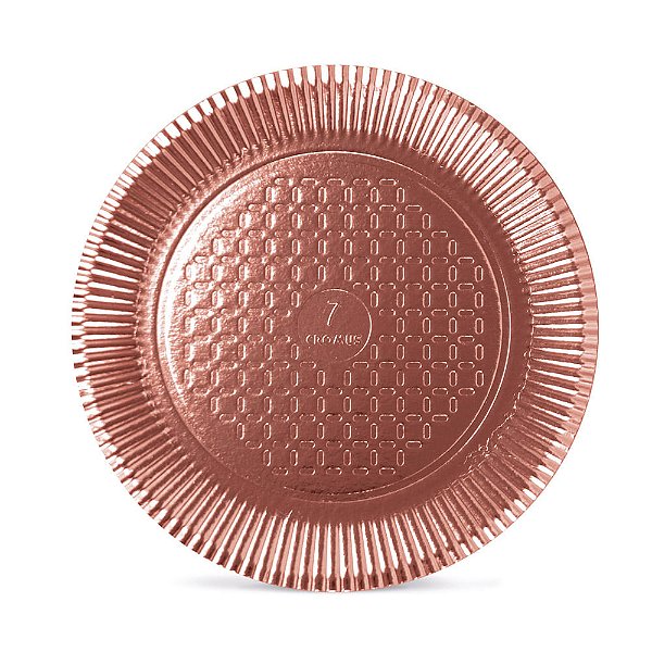 Prato Laminado N9 Rosê Gold