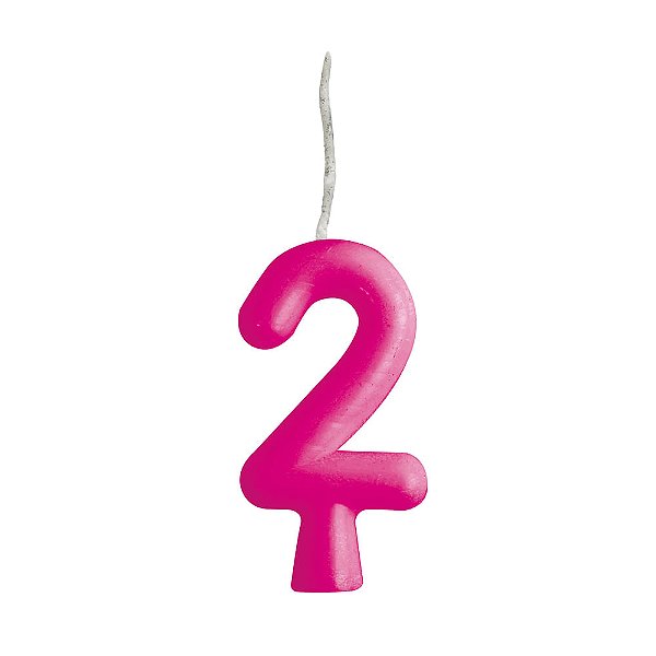 Vela Clear Nº 2 Rosa