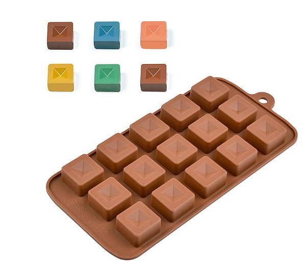 Molde de Silicone Chocolate - FT142