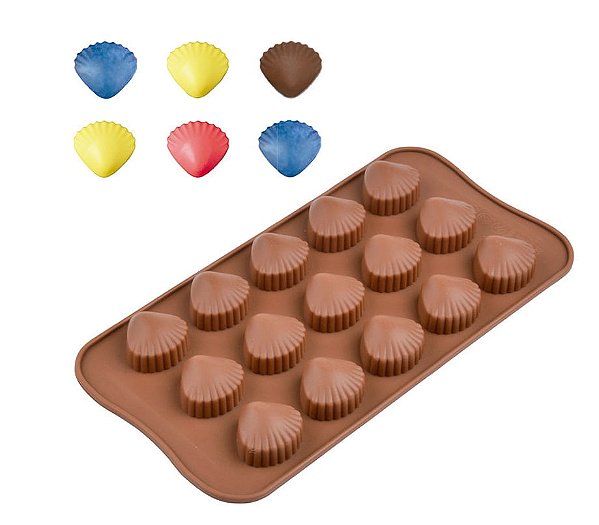 Molde de Silicone Chocolate - FT144