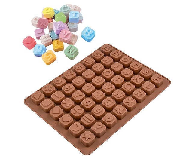 Molde de Silicone Chocolate - FT145