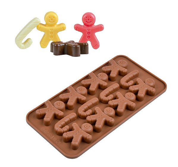 Molde de Silicone Chocolate - FT157
