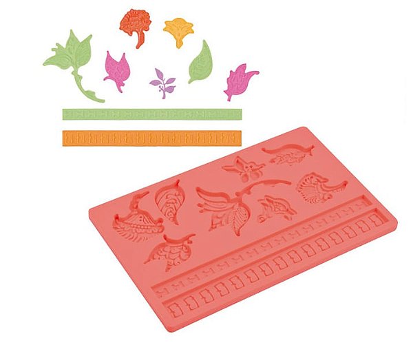 Molde de Silicone Confeitaria - FT206