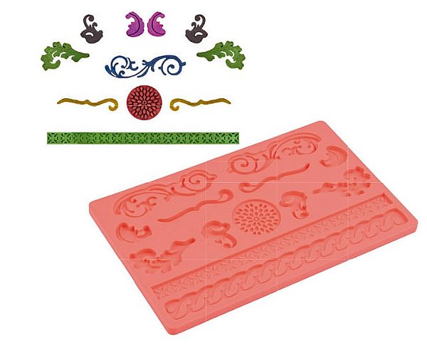 Molde de Silicone Confeitaria - FT208