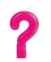 Vela Rosa Interrogação