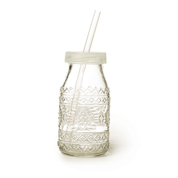 Garrafinha Etnica Incolor 260ml