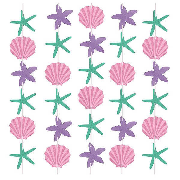 Cortina Decorativa Sereia - 6 Un