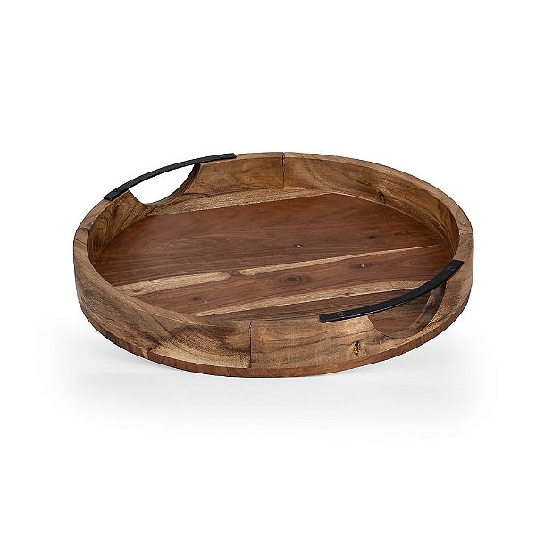 Bandeja Madeira Bari - P