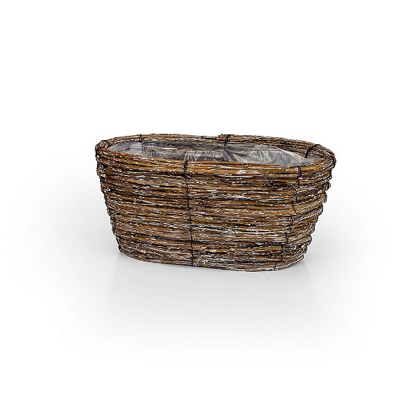 Cachepot Ninho Oval - M 31x17x14