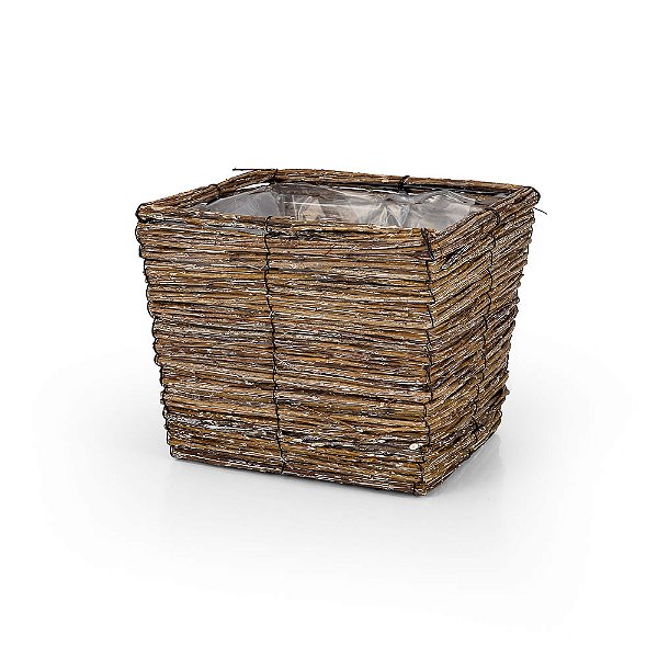 Cachepot Ninho Quadrado - G 25x25x20