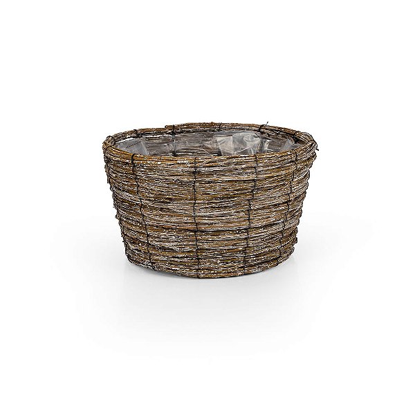 Cachepot Ninho Redondo Baixo - G C387x+C551