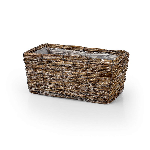 Cachepot Ninho Retangular - M 32x17x14,5