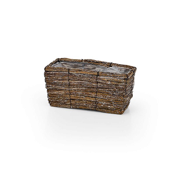 Cachepot Ninho Retangular - P 26x13x12