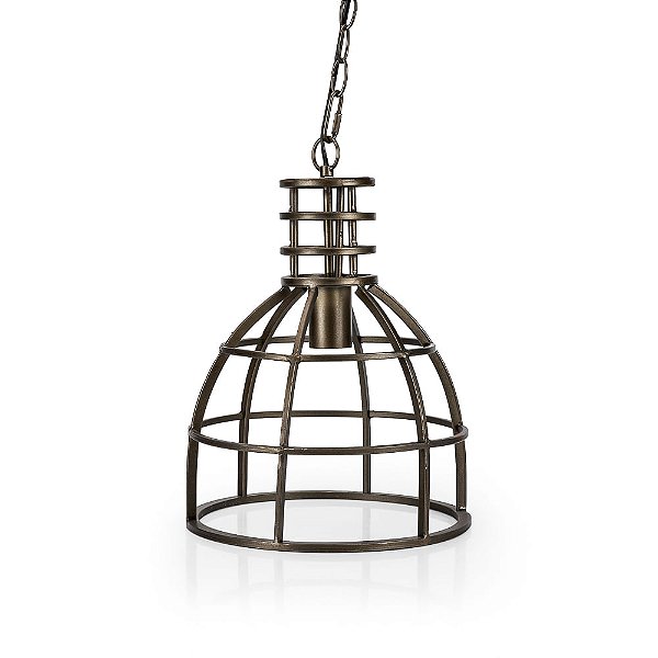 Suspenso Metal Black Lumus 28x28x39