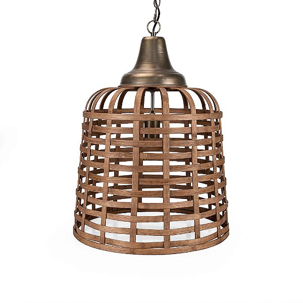 Lustre Madeira/Metal Molise 44x44x57