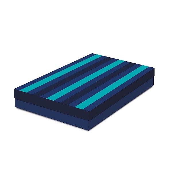 Caixa Retangular com Tampa Baixa Giordano G 37X25X5,5 - 1 Un