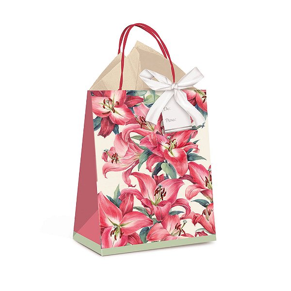 Kit Presente Sacola Ruby G 32x26x13cm - 1 Un