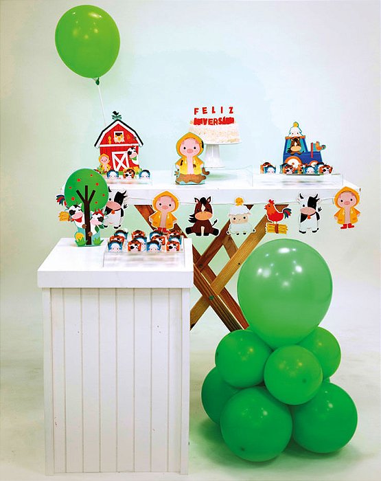 Kit Vai Ter Festa - Clip Strip P Fazendinha