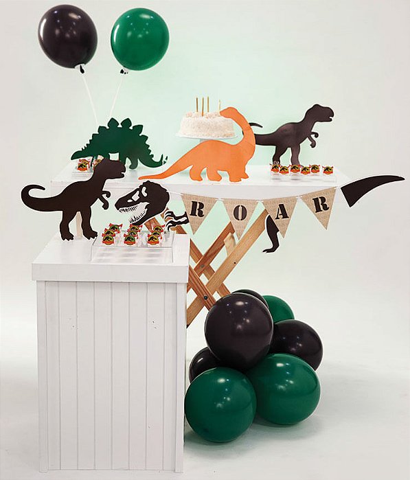 Kit Vai Ter Festa - Clip Strip P Mundo Dos Dinossauros