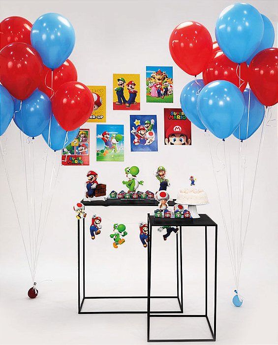 Kit Vai Ter Festa G Super Mario