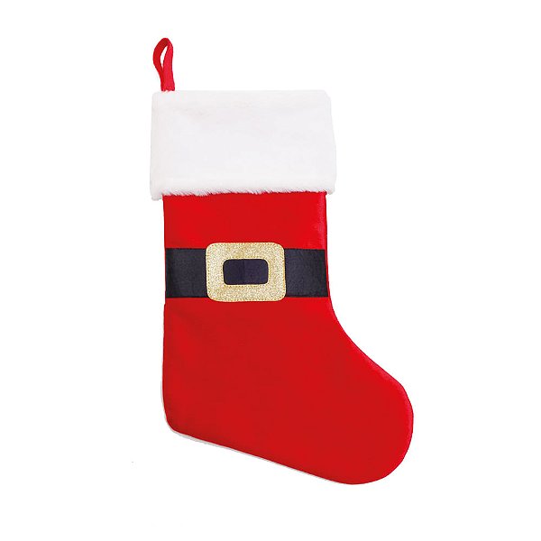 Bota Roupa Noel Vermelho 26cm