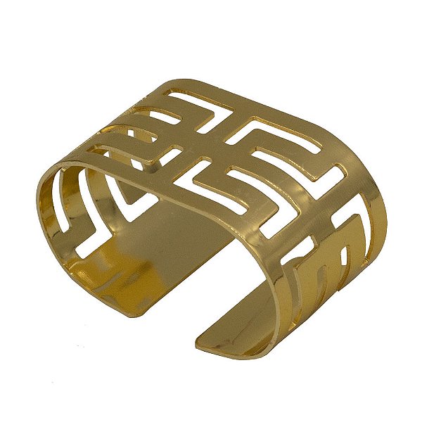 Anel Porta Guardanapo Ouro - 4 Un