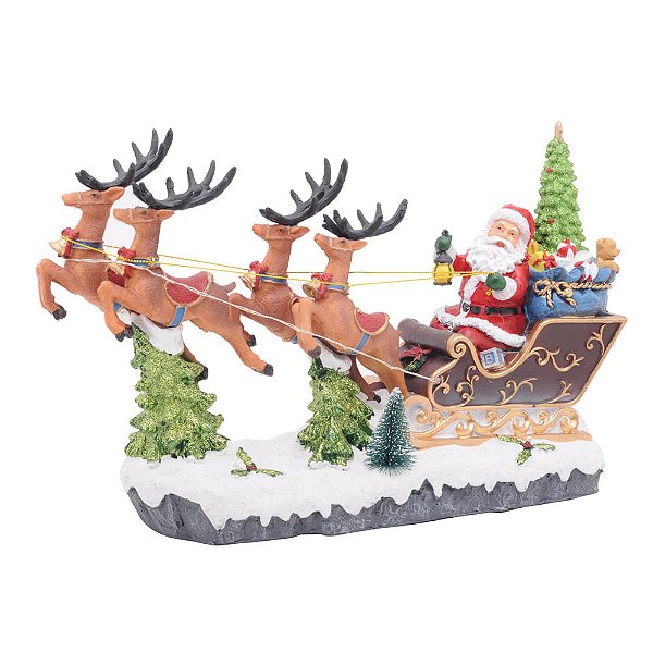 Cenário Noel no Trenó