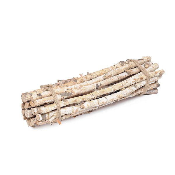 Feixe de Lenha Decorativo Marrom 40cm