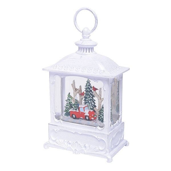 Globo Água Pergola Caminhao Branco