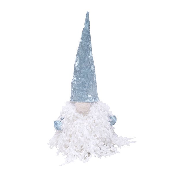 Kringle Folhas Azul com Branco P