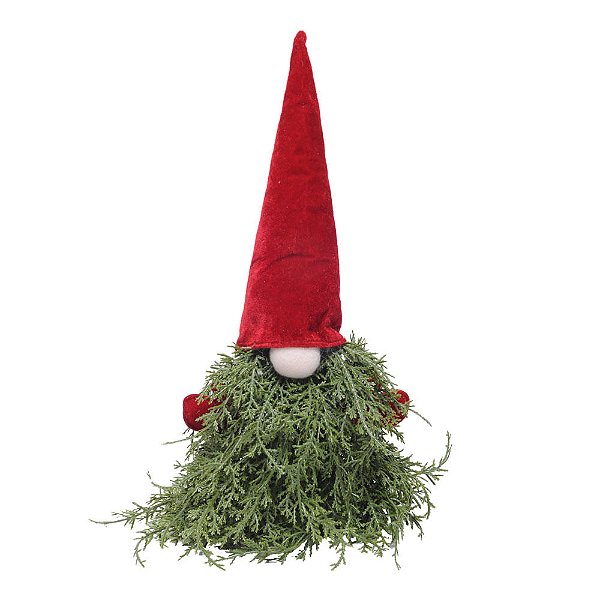 Kringle Folhas Vermelho e Verde P