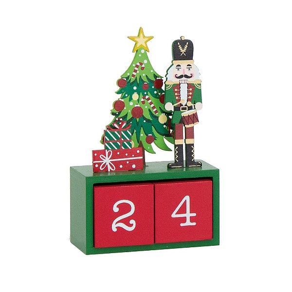 Calendario Natalino com Quebra Nozes