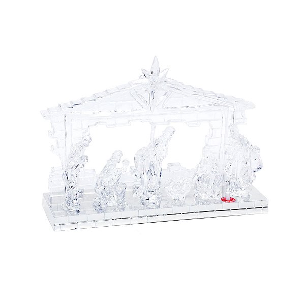 Presepio com Iluminação Led Incolor
