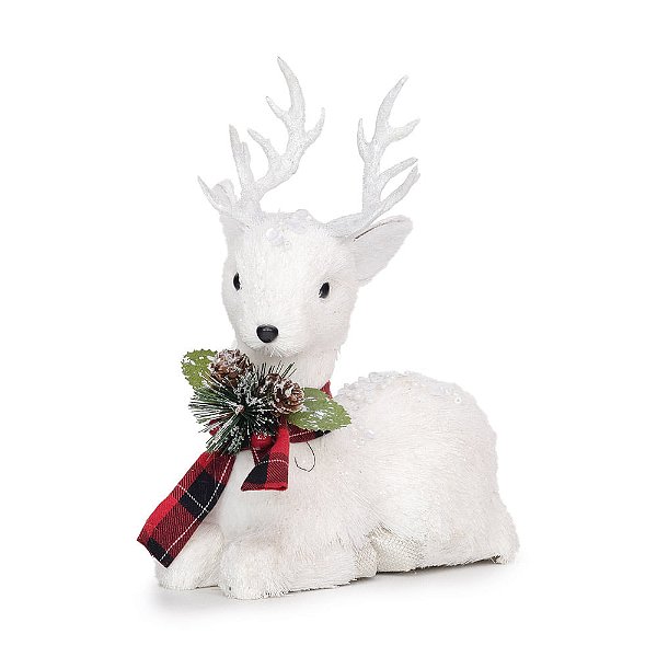 Rena Deitada com Laço no Pescoço