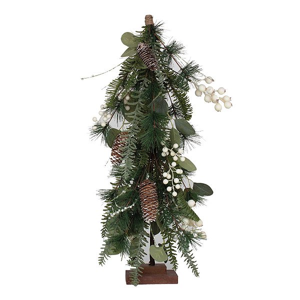 Topiaria Frutas e Pinhas  60cm