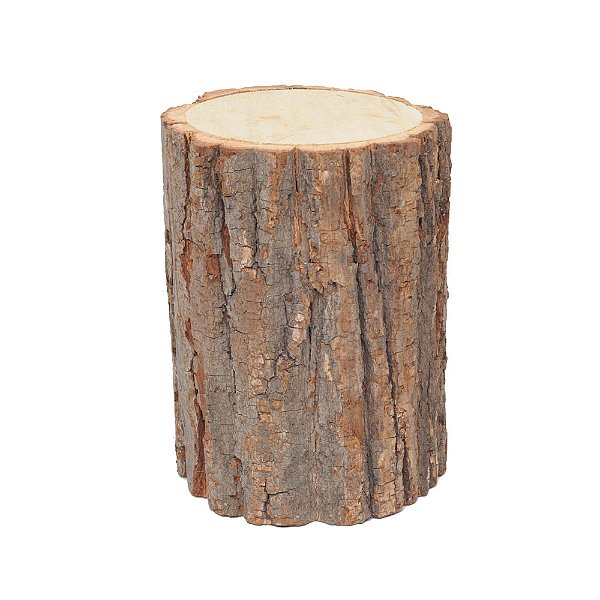 Tronco Decorativo Marrom 30cm