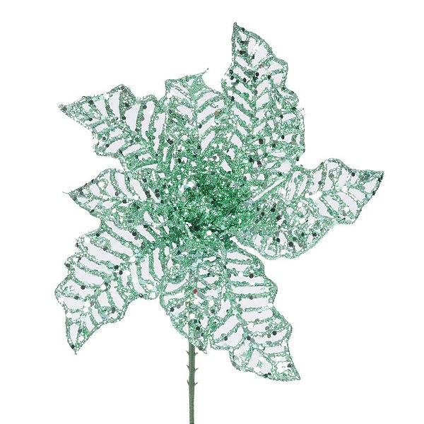 Poinsetia Vazada Glitter