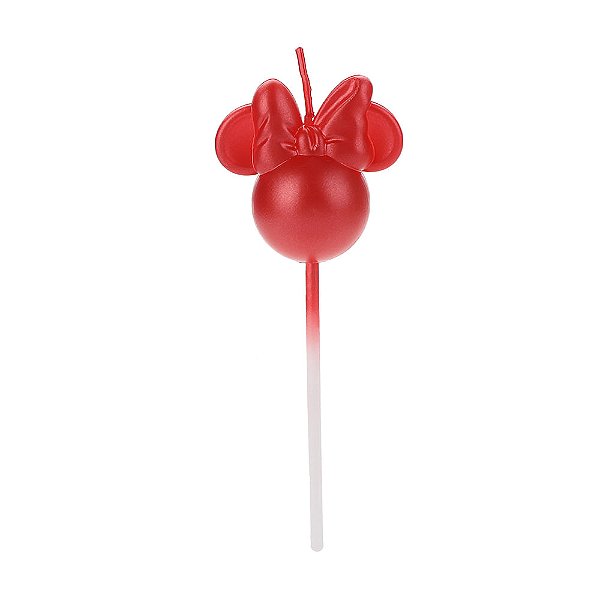 Vela Minnie 360 Vermelha