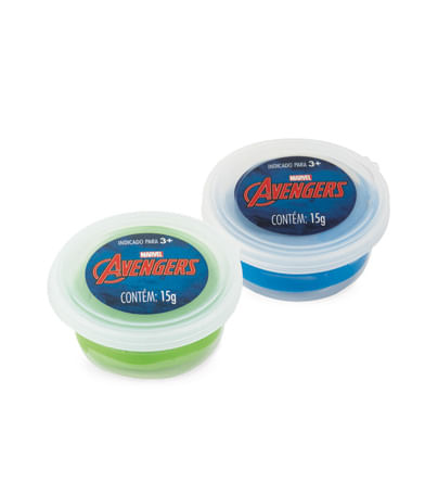 Lembrancinha - Argila Leve Vingadores - 1 Un