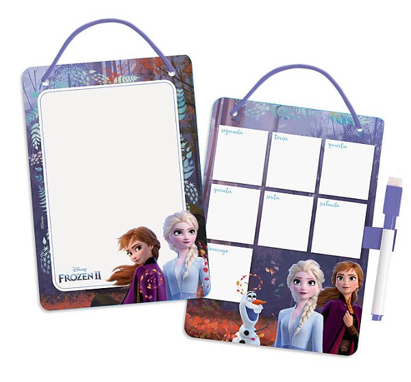 Lembrancinha - Lousa com Canetinha Frozen - 1 Un
