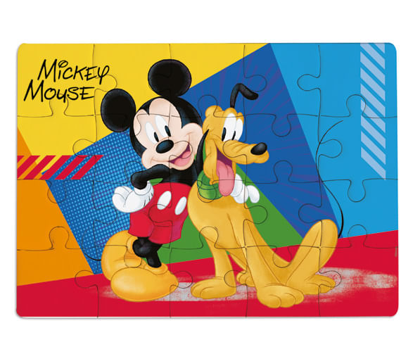 Lembrancinha Licenciada - Jogo Quebra-cabeça Mickey - 1 Un