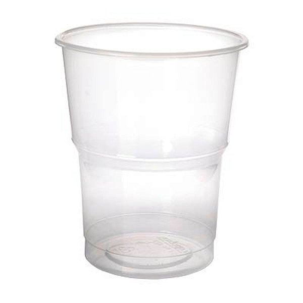 Copo Descartável Cristal Maleável 200ml - 25 Un