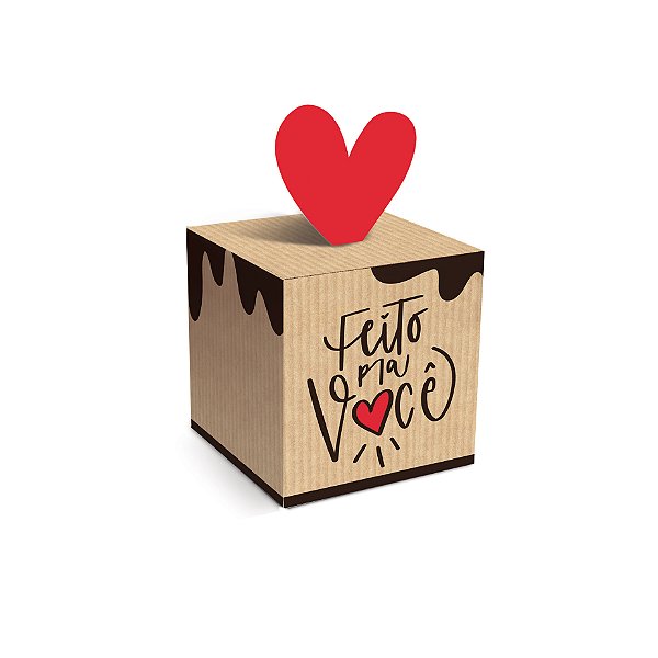 Caixa Pop Up Kraft Docura P 7X7X7 - 10 Un