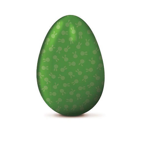 Folha Chumbo Coelhinhos Verde 8X7,8 - 300 Un