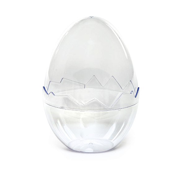 Ovo De Acrílico Liso Incolor - 1 Un