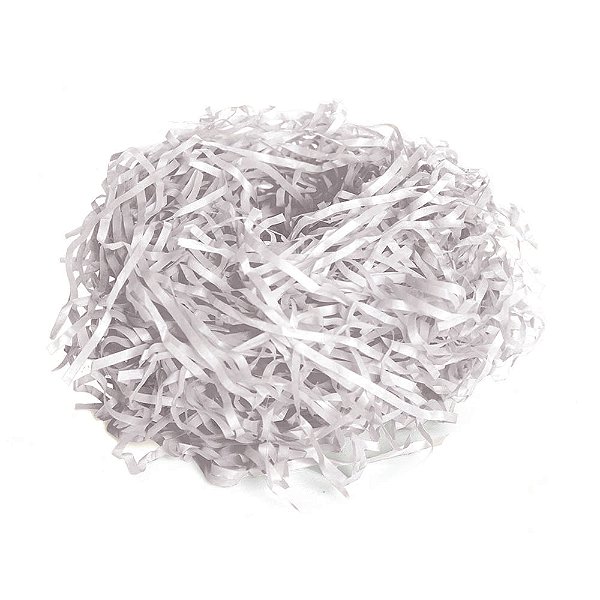 Palha Decorativa Incolor com 100G - 1 Un