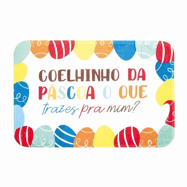 Tapete Coelhinho O Que Trazes 1x60x40cm - 1 Un