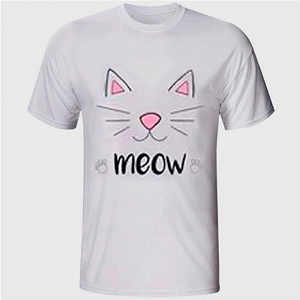 Camiseta Abadá para Fantasia de Gatinha M
