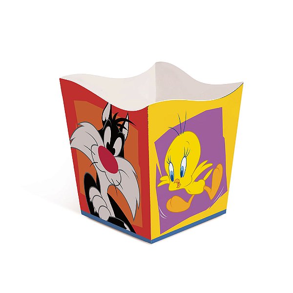 Cachepot Looney Tunes 9,5x9,5x9,5cm - 8 Un